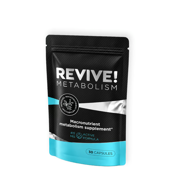 Revive Metabolism 30 capsule pouch, 415 mg active formula